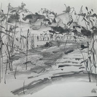 “Winter at Sharpham Marsh”.
