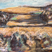 “August fields in Devon”.