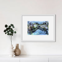 “Up river in May” toward Dartington.