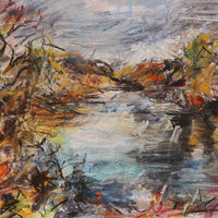 “Up River to Dartington”. | Ivan Grieve artist | Originals, Prints & Limited Edition Art