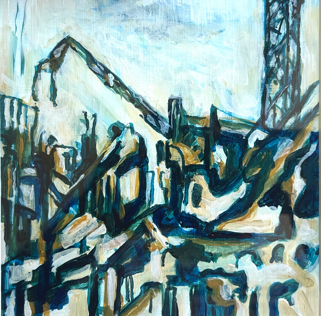 Skyline crane