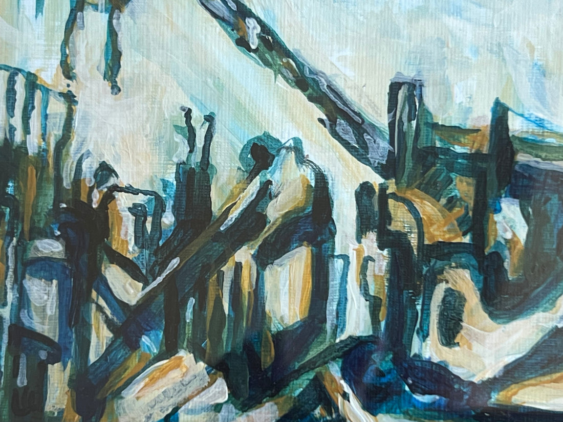 Skyline crane