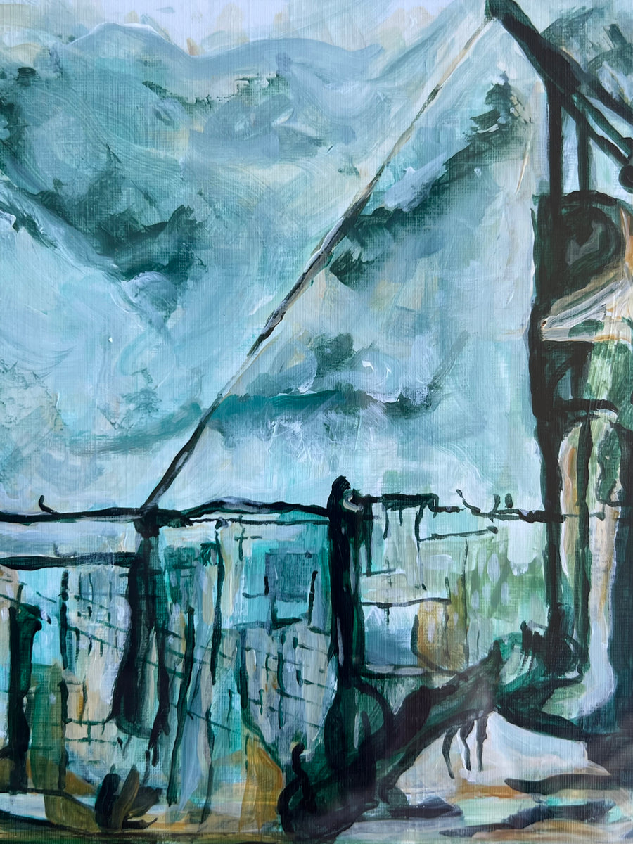 Above the city