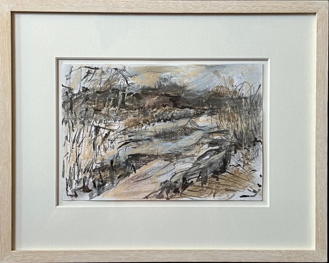 “Winter at Sharpham Marsh”.