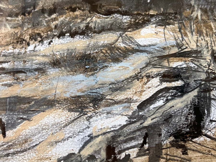 “Winter at Sharpham Marsh”.