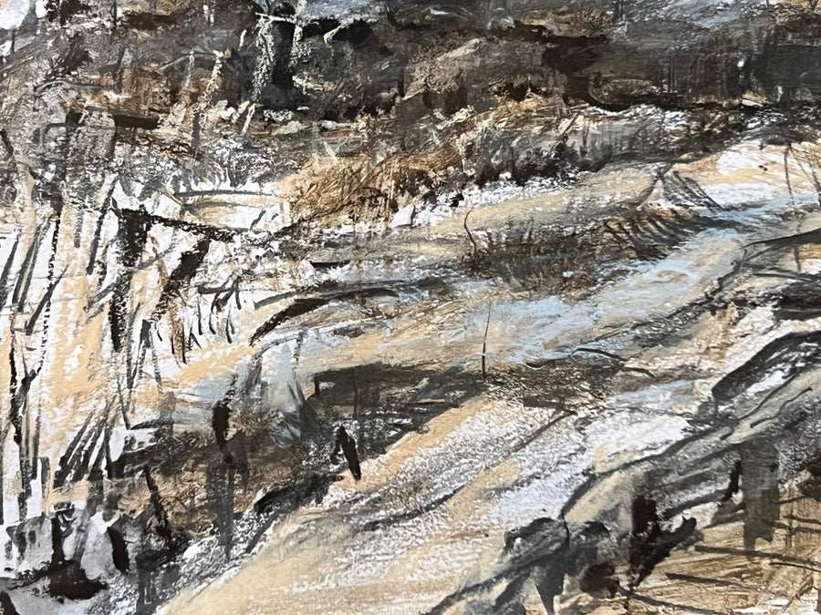 “Winter at Sharpham Marsh”.