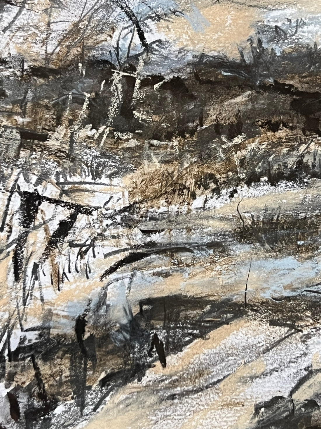 “Winter at Sharpham Marsh”.