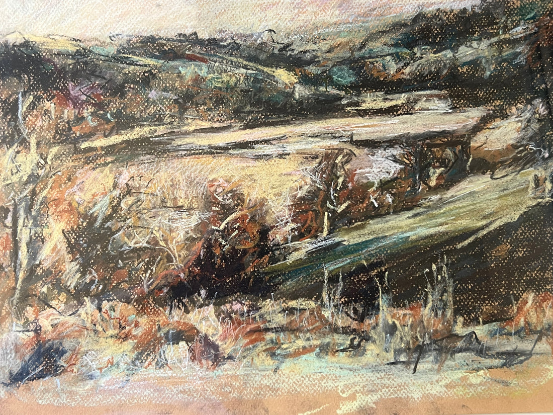 Frost over the Saltmarsh.
