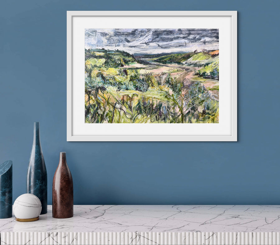 Sharpham to Totnes , Summer.