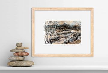 “Winter at Sharpham Marsh”.