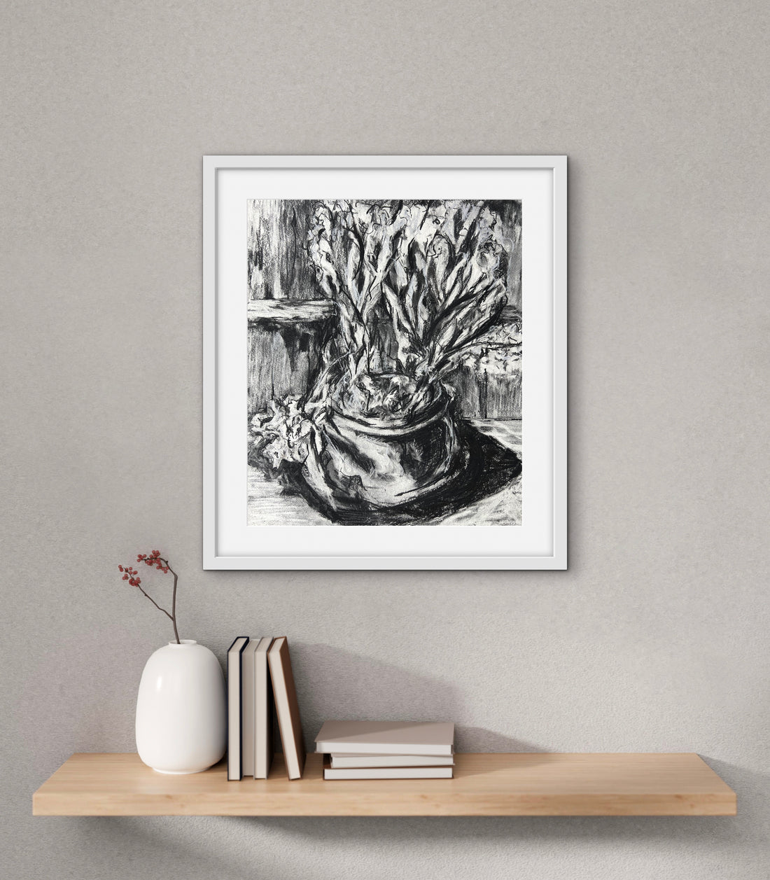 Fallen Hyacinth | Ivan Grieve artist | Originals, Prints & Limited Edition Art