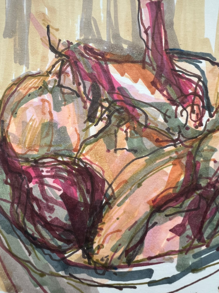 Autumn onions and shallots