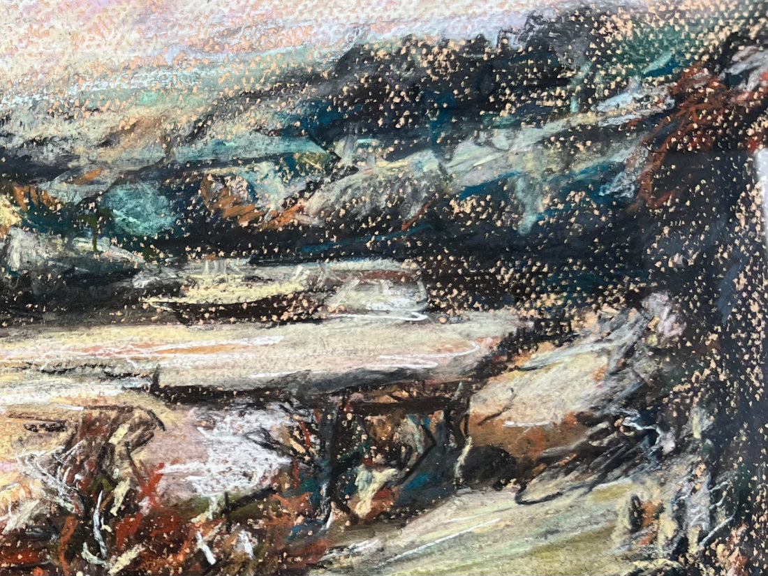 Frost over the Saltmarsh. | Ivan Grieve artist | Originals, Prints & Limited Edition Art