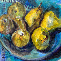 Apples and pears | Ivan Grieve artist | Originals, Prints & Limited Edition Art