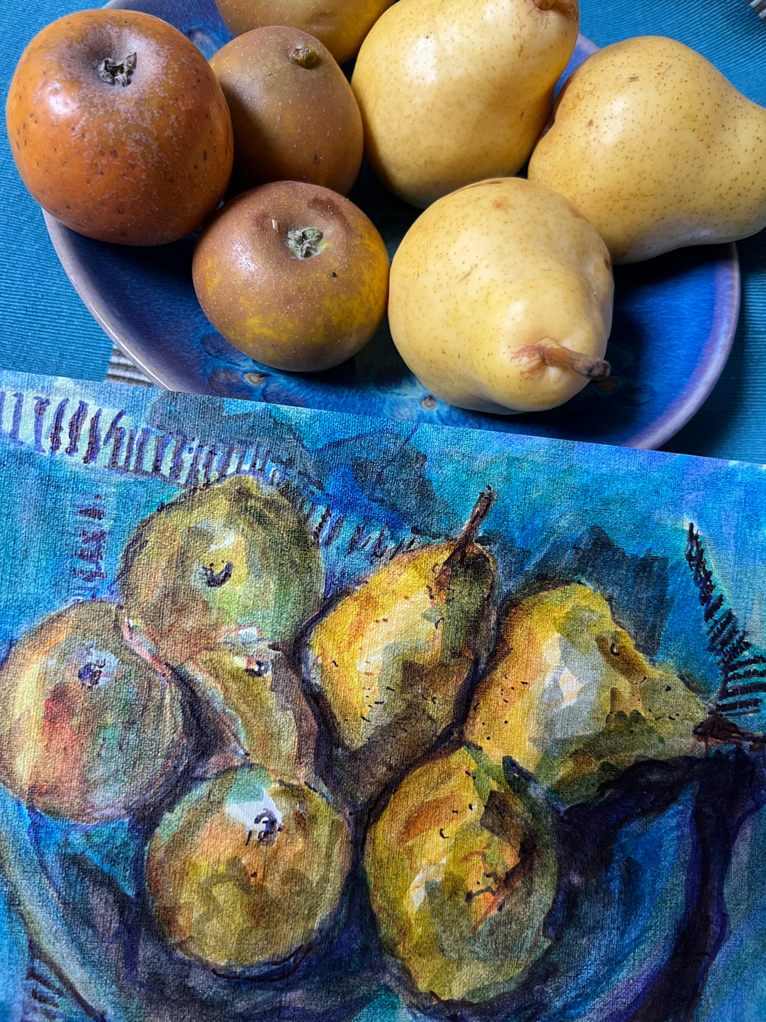 Apples and pears | Ivan Grieve artist | Originals, Prints & Limited Edition Art