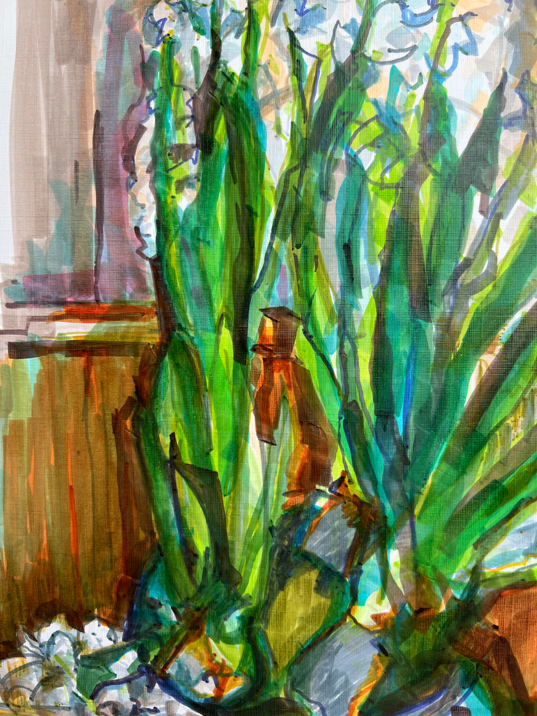 Hyacinth in Spring | Ivan Grieve artist | Originals, Prints & Limited Edition Art