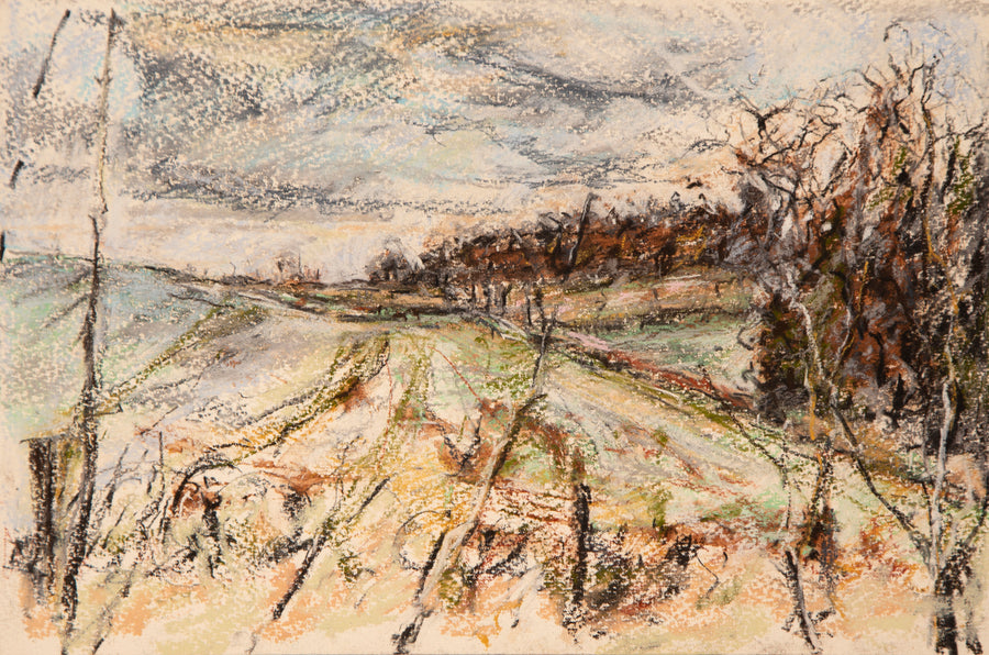 “Deer Park” Dartington Estate. | Ivan Grieve artist | Originals, Prints & Limited Edition Art