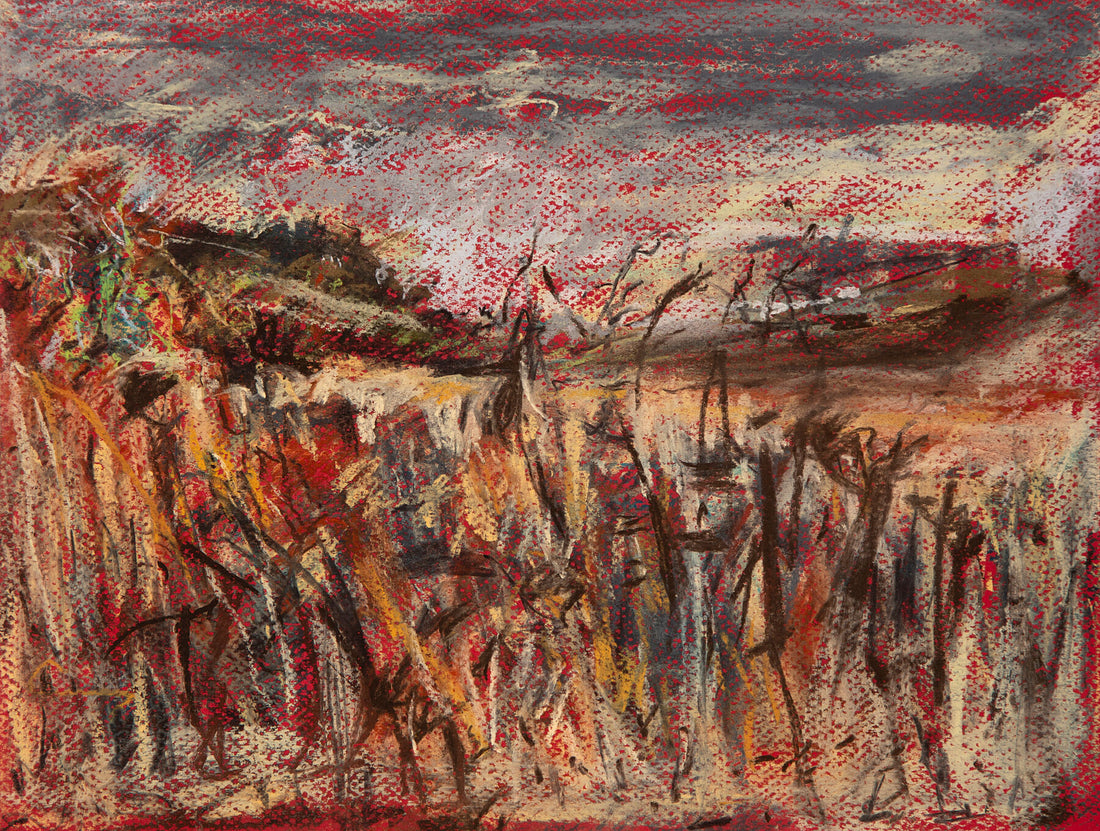 “Back to town in Winter”. | Ivan Grieve artist | Originals, Prints & Limited Edition Art