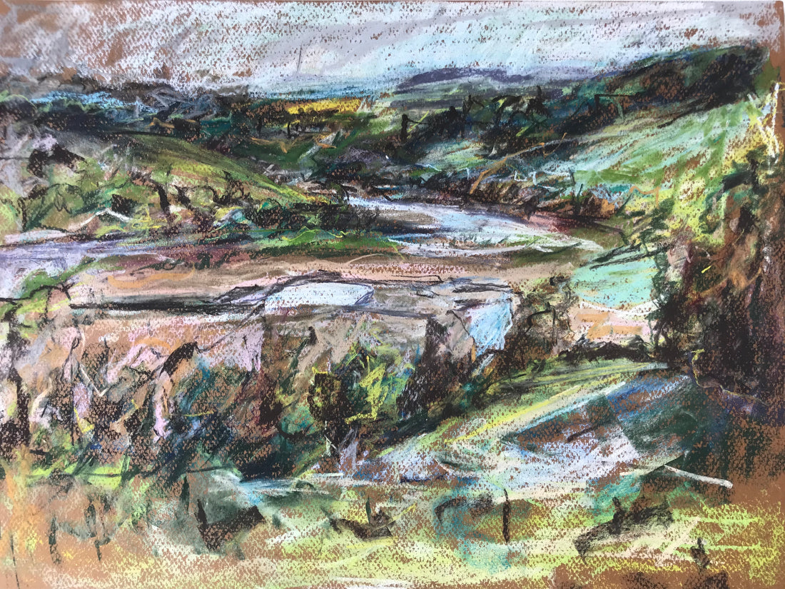 “The Carriage Drive in Spring”, Sharpham.