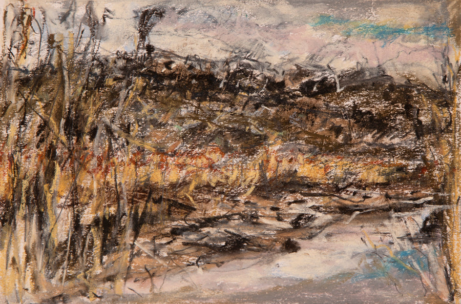 “Low tide” Sharpham Marsh. | Ivan Grieve artist | Originals, Prints & Limited Edition Art