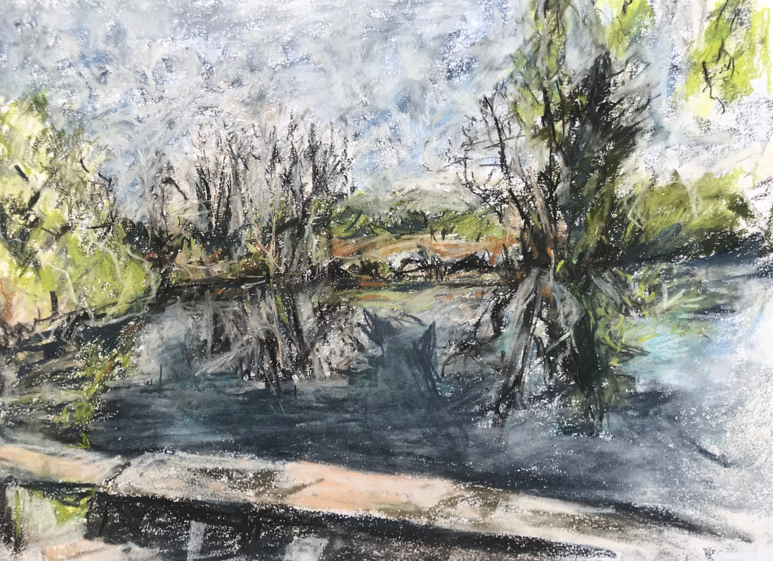 “May at the swimming platform“.