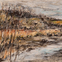 “Reeds at Sharpham Marsh”. | Ivan Grieve artist | Originals, Prints & Limited Edition Art